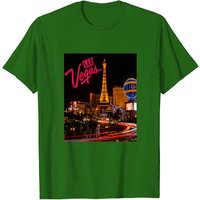Las Vegas Shirt Vegas Strip Night Life Souvenir T-Shirt for Men