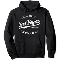 Vintage Las Vegas Sin City Nevada Pullover Hoodie — Mens Hoodies