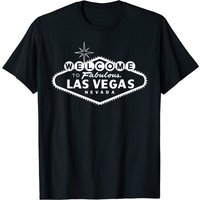 Welcome to Las Vegas Nevada Fabulous Sign T-Shirt for Men