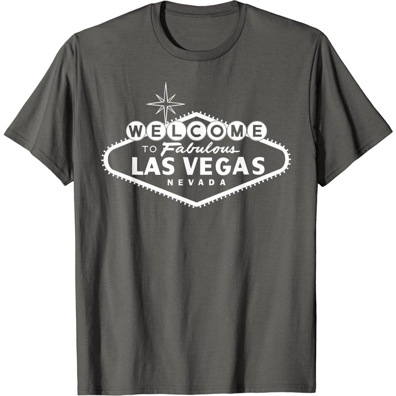 T-Shirt Souvenir Welcome to Las Vegas Nevada Fabulous Sign pour Hommes