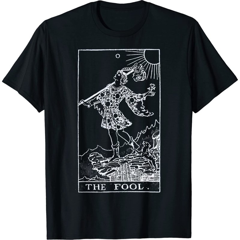 T-shirt Le Fou Tarot pour hommes — T-shirts pour hommes