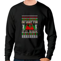 Sweatshirt de Noël Funny Ride Golf Cart pour Golfeurs — Sweats à capuche pour hommes