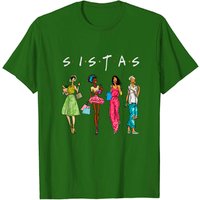 T-shirt Black Sistas Queen Melanin pour hommes — T-shirts pour hommes