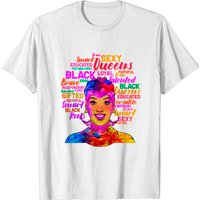 T-shirt Black Queen pour Hommes - Mois de l'Histoire des Noirs
