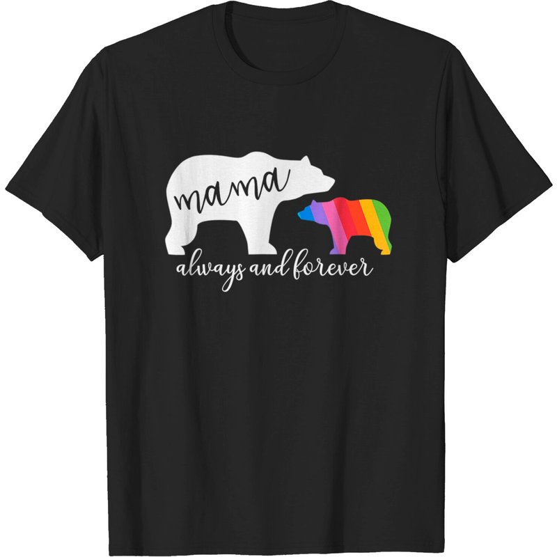 Mama Bear Gay Pride 2023 LGBTQ T-Shirt for Men — Mens T Shirts