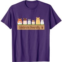 Celebrate Diversity Pet Owners T-Shirt for Hamster Lovers