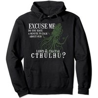 Lord & Savior Cthulhu Parody Religion Myth Hoodie — Mens Hoodies