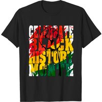 Celebrate Black History Month Men's T-Shirt