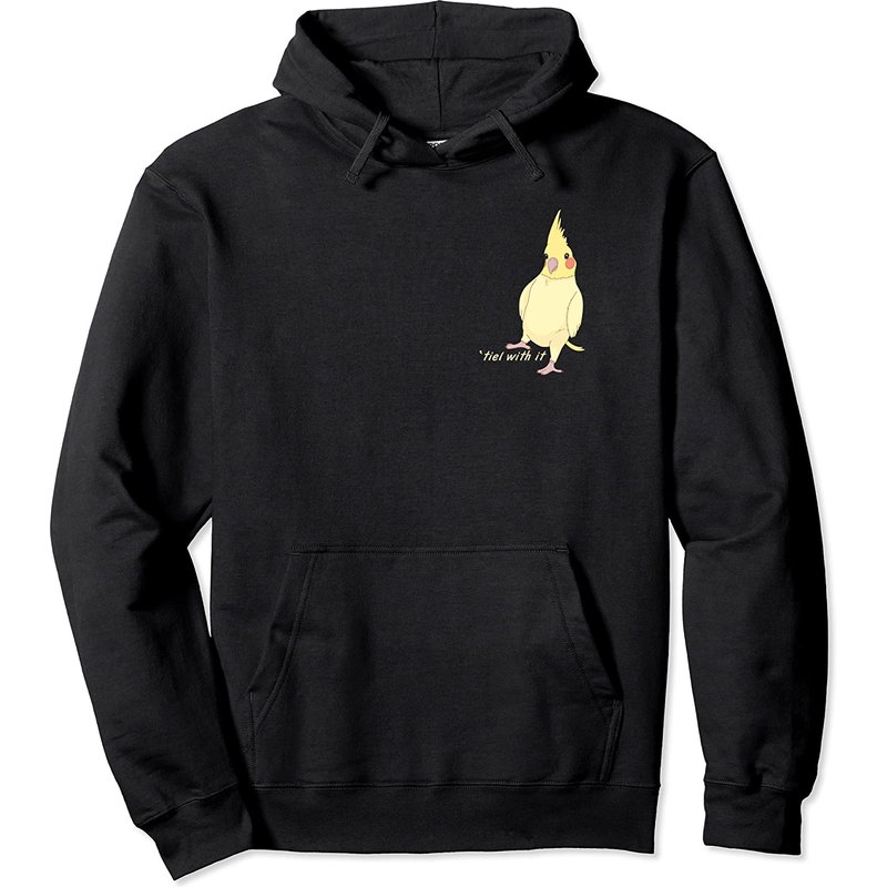 Hoodie Birb Memes pour propriétaires de cockatiels