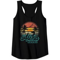 Débardeur Aloha Beaches pour hommes - Surfing hawaïen vintage — T-shirts pour hommes