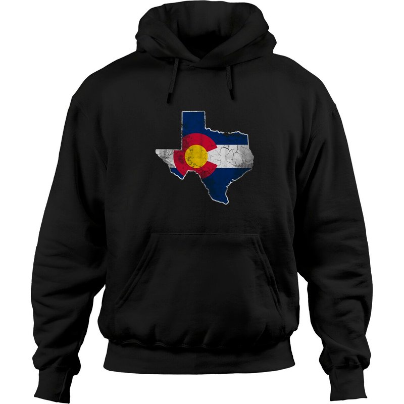 Hoodie Transplant Drapeau du Texas pour Hommes et Femmes — Sweats à capuche pour hommes