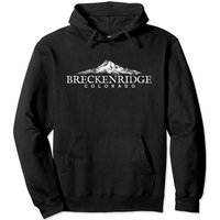 Breckenridge Co Hoodie, Colorado Mountain Town Pullover — Mens Hoodies