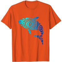 T-shirt Cute Sharks pour hommes - Design de tatouage de requin — T-shirts pour hommes