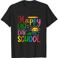 Happy Last Day of School Graduation T-Shirt for Men — Mens T Shirts
