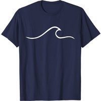 Surfer Surfing Wave Beach T-Shirt for Men