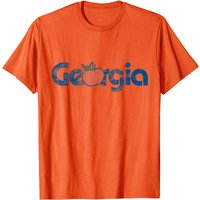 T-shirt Peach Puns Style Vintage Pêche de Géorgie pour Hommes — T-shirts pour hommes