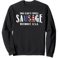 USA Flag Funny Spelling Sweatshirt for Unisex