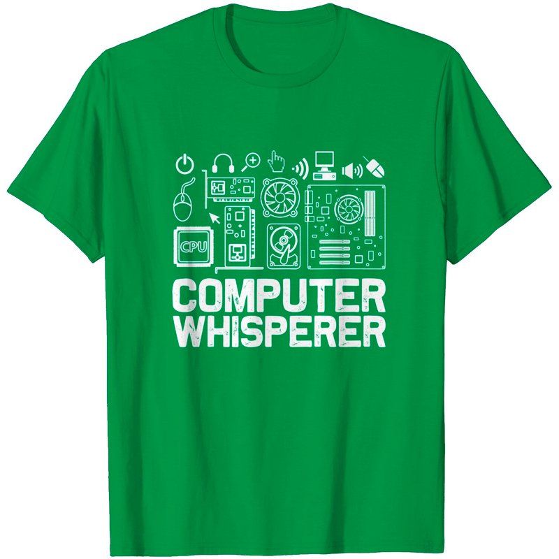 T-shirt IT Support Computer Whisperer pour hommes — T-shirts pour hommes