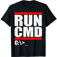 Run Cmd T Shirt | Computer Nerd T Shirt for Men — Mens T Shirts