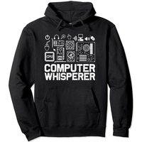 Computer Whisperer IT Nerds Geek Hoodie