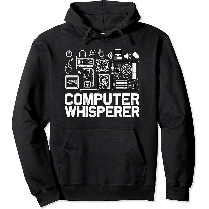 Hoodie Geek IT Computer Whisperer — Sweats à capuche pour hommes