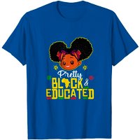 T-shirt pour hommes Pretty Black and Educated Strong African Queen