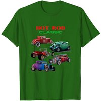 Classic Hot Rod Antique Car T-Shirt for Men