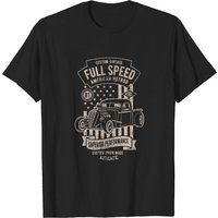 T-shirt classique Vintage Hot Rod Garage pour hommes — T-shirts pour hommes