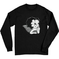 T-shirt à manches longues Betty Boop classique pour unisexe — T-shirts pour hommes