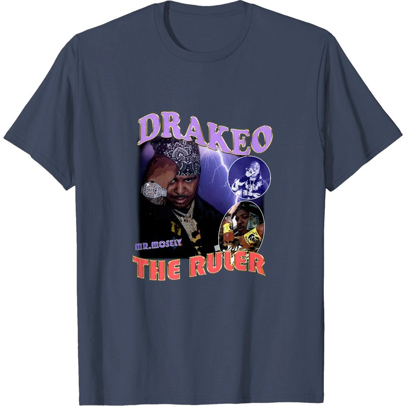 T-shirt Rip Drakeo The Ruler pour hommes