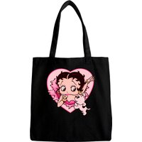 Betty Boop Love Dog Tote Bags — Tote Bags