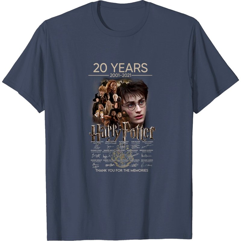 T-Shirt Harry Potter 20e Anniversaire Merci pour Hommes — T-shirts pour hommes