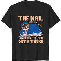 T-shirt Humoristique de Facteur Sloth Mail pour Hommes
