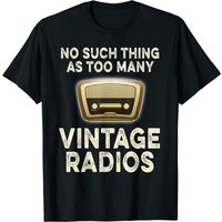 T-shirt Antique Radio pour collectionneurs de radios vintage — T-shirts pour hommes