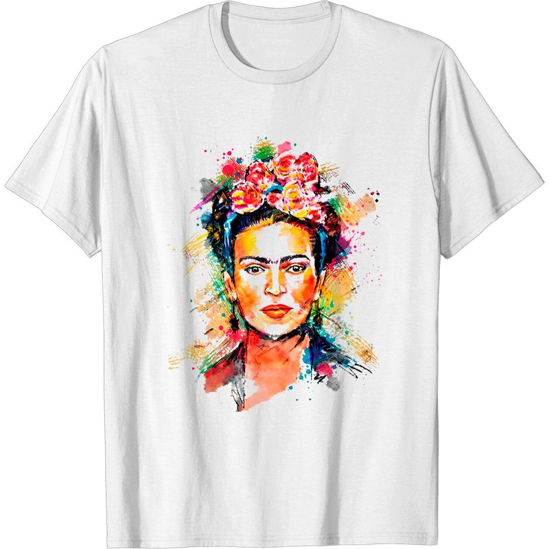 Frida Kahlo Art T-Shirt for Men — Mens T Shirts