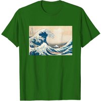 Katsushika Hokusai Great Wave Off Kanagawa Men's T-Shirt — Mens T Shirts
