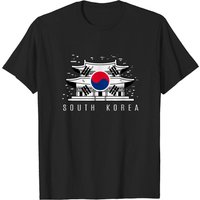 Korean Patriotic South Korea Flag T-Shirt for Men — Mens T Shirts