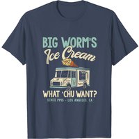 Big Worm's Ice Cream What 'Chu Want T-Shirt for Men — Mens T Shirts