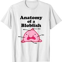 T-Shirt Anatomie du Blobfish pour Hommes — T-shirts pour hommes