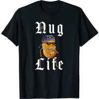 T-shirt Nug Life avec design de poulet nugget pour hommes