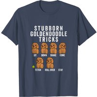 Stubborn Goldendoodle Tricks Shirt for Men