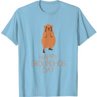 T-shirt Humoristique de Prévision du Jour de la Marmotte — T-shirts pour hommes