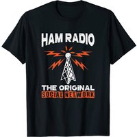 T-shirt Amateur Radio Vintage Ham pour hommes