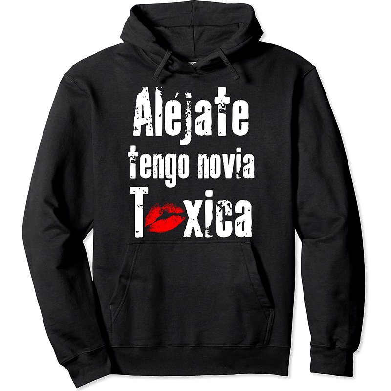 Hoodie Tengo Novia Toxica - Cadeau amusant pour petits amis — Sweats à capuche pour hommes