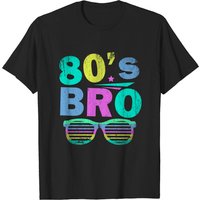 1980 Costume Party 80s Bro Men Gift T-shirt