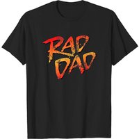 T-shirt Rad Dad 80s Nostalgique pour la Fête des Pères — T-shirts pour hommes