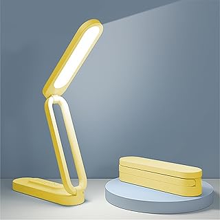 Lampe de Bureau LED Giryuhd - Lampe Rechargeable, Pliable, Portable — Lampe de bureau menée