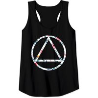 Cool AA Symbol Narcotics Anonymous Men's Pullover Tank Top — Mens T Shirts