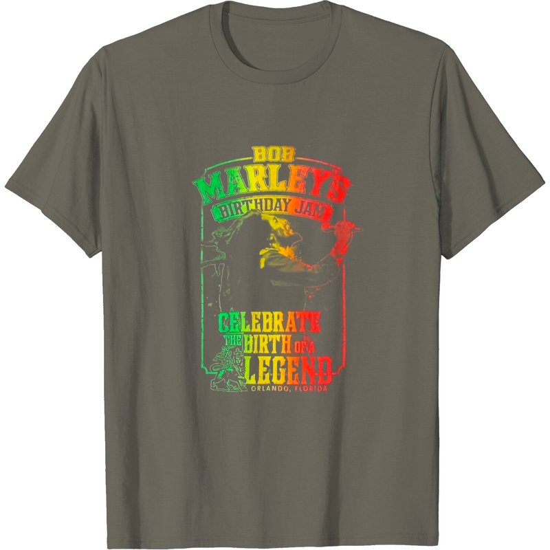 Bob Marley Men's T-Shirts in Solid and Heather Colors — Mens T Shirts