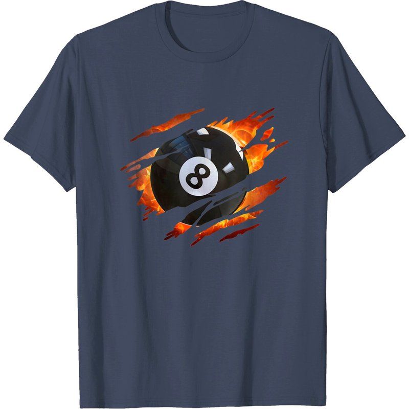 T-shirt Billiards 8 Ball Pool League pour hommes — T-shirts pour hommes